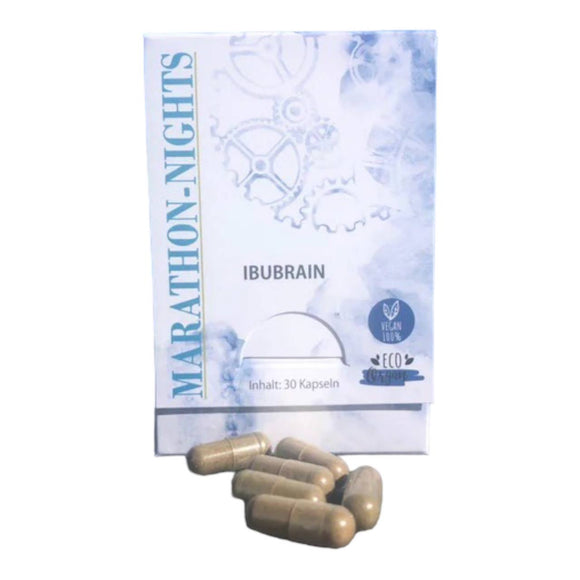 Marathon Ibubrain - 30 capsules - Keeps your memory sharp and counteracts dementia!